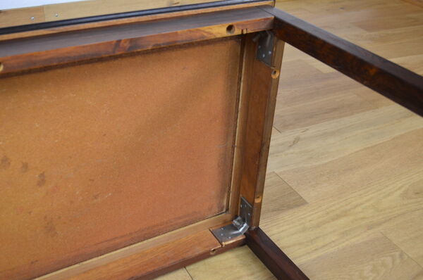 Table basse danoise en palissandre de rio vintage 1960