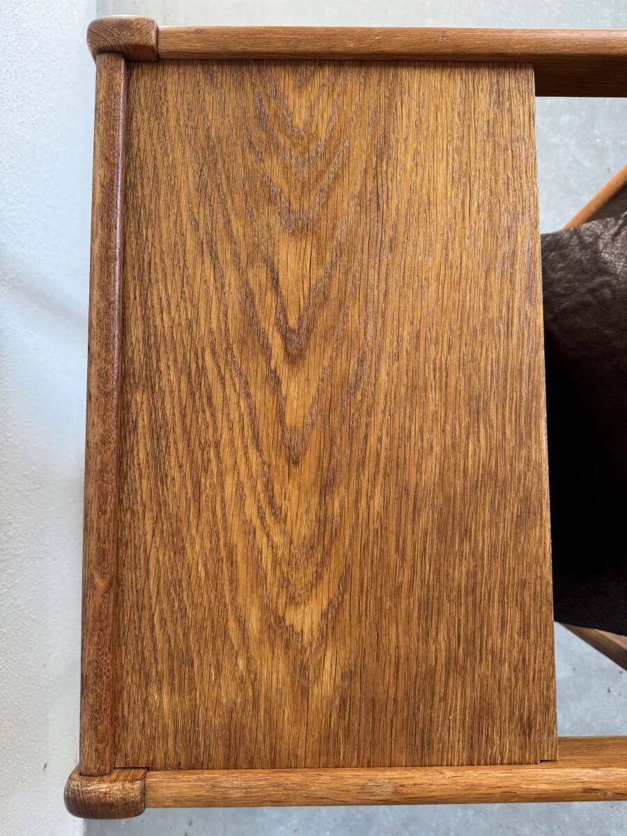 Vintage magazine side table