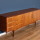 Retro teak zebrano 1960s long elliots of newbury eon mid century sideboard