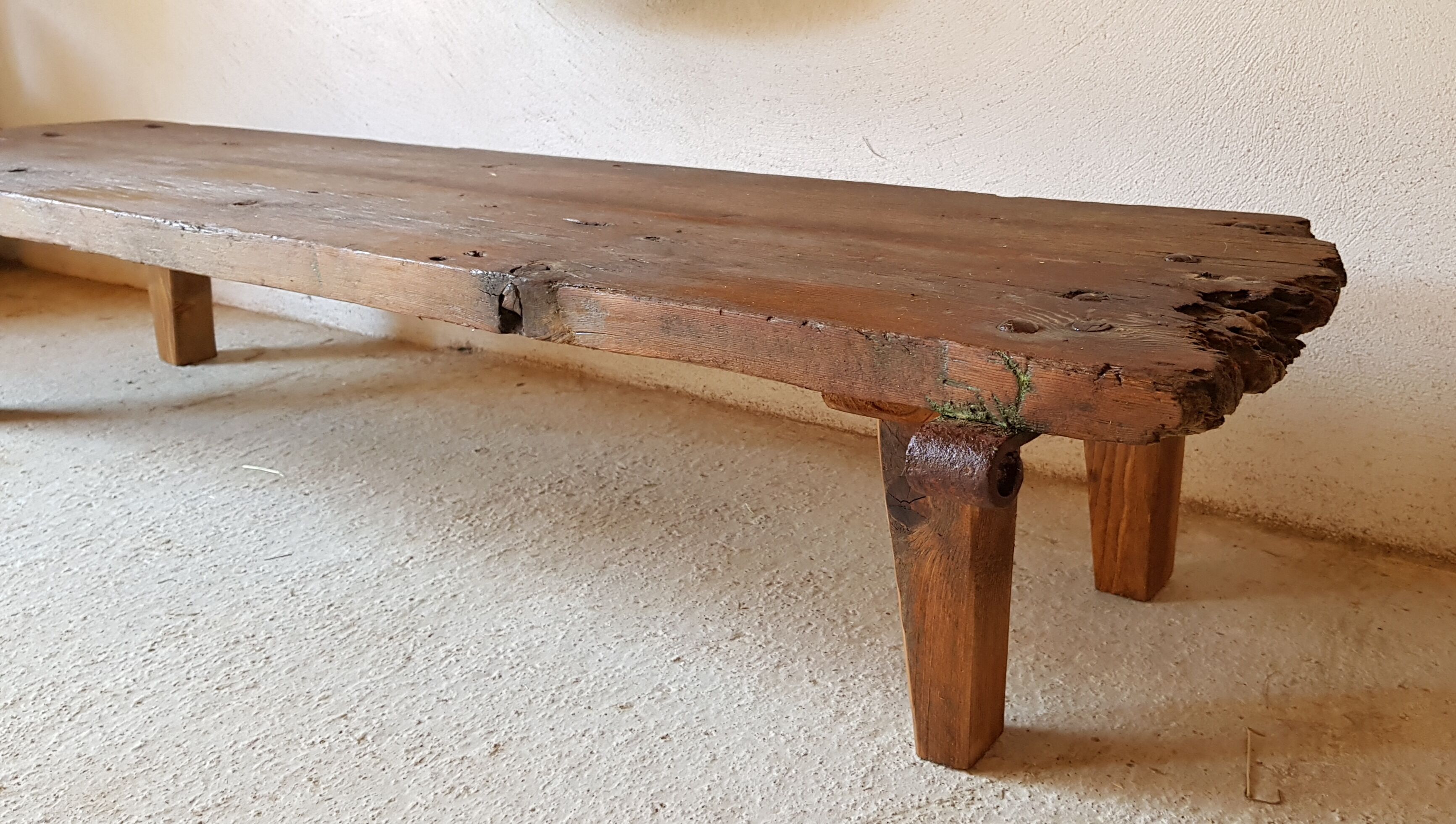 Primitive coffee table