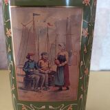 Antique metal box Chicory Leroux