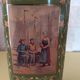 Antique metal box Chicory Leroux