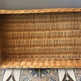 Wicker basket of bakery or cinema opener