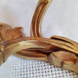 Pair of two-armed wall lights in gilded bronze, Louis XV style, by Lucien Gau.