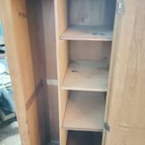 Restored vintage boarding school wardrobe