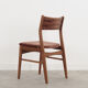 Set of six beech chairs, Danish design, 70s, made in Denmark