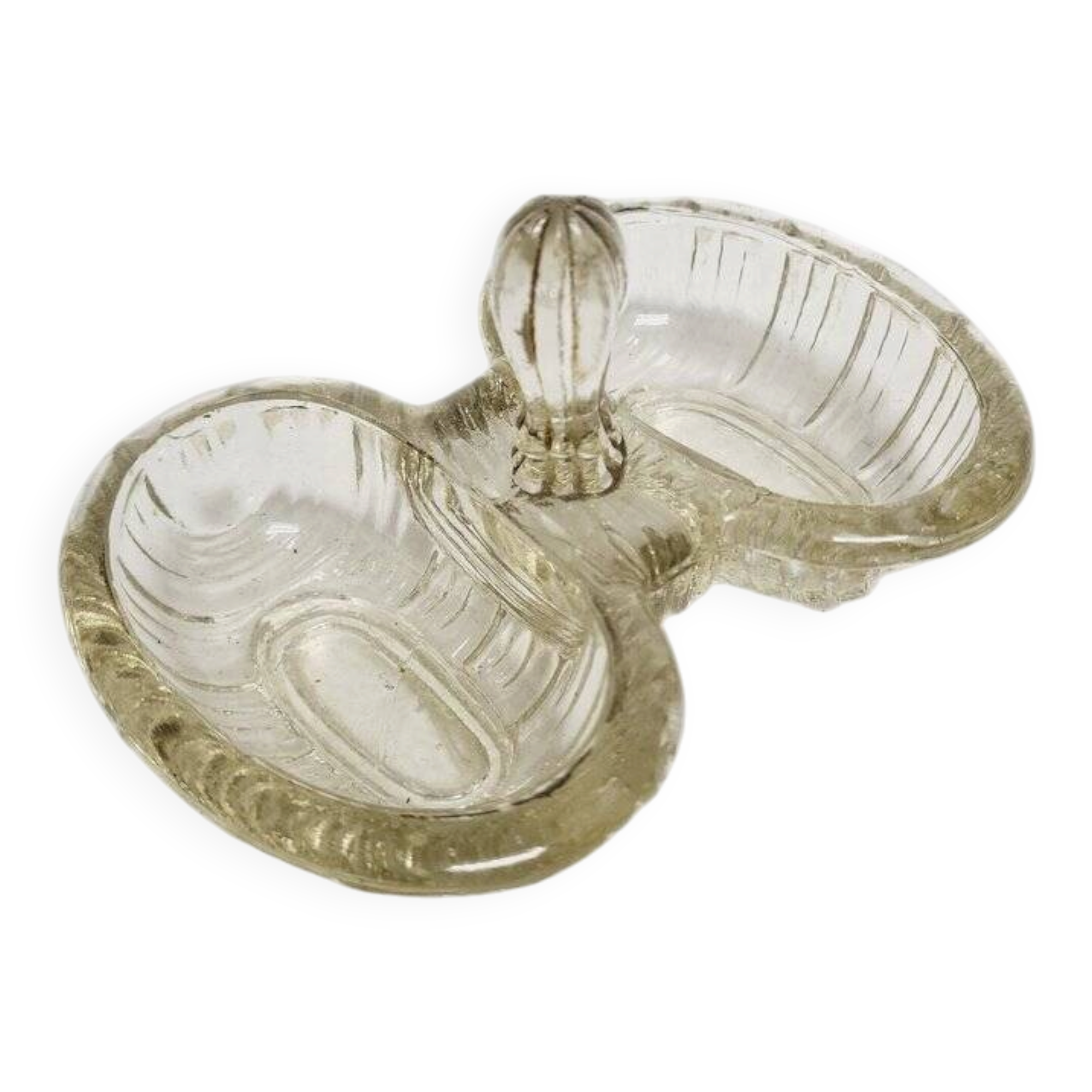 Art Nouveau salt and pepper holder by HSG Ząbkowice, Poland, 1920s