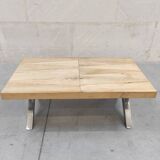 Table basse en manguier, 90's