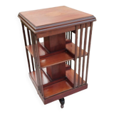 Vintage antique rotating bookcase
