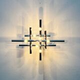 Mid-century Swiss space-age wall lamps or ceiling lights by Temde, 1960s.