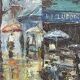 Oil on canvas by Benoît Gebelin (20th century) and dated 1965.