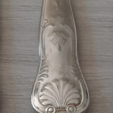 Set of 6 silver metal knives