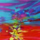XL Original Abstract Painting by established artist Isabel Tapias
