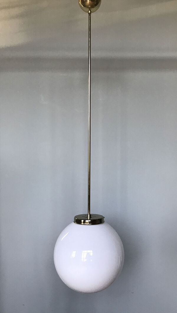 Suspension boule verre