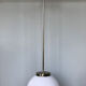 Glass ball suspension