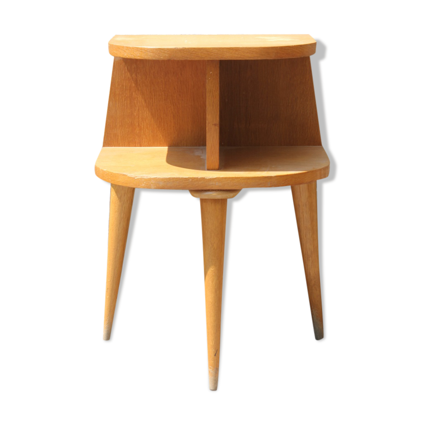 Vintage bedside feet compass