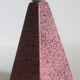 Brussels porcelain lamp with a pink terrazzo effect