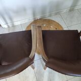Pair of bridge armchairs