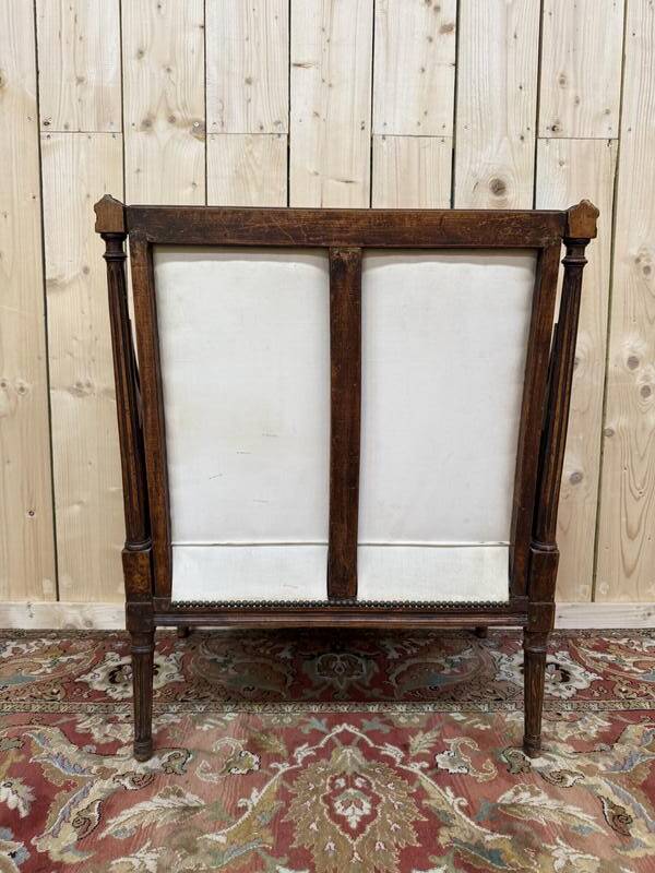 Fauteuil "Marquise" époque Louis XVI