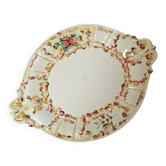 Oval plate from Bassano in Italy.