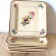 Square dessert plates