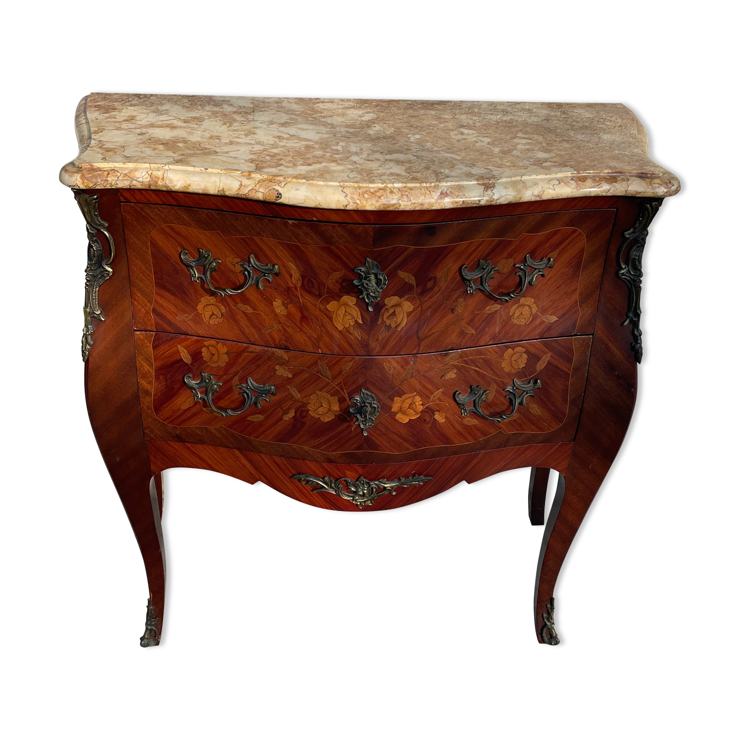 Rosewood chest of drawers