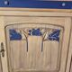 Buffet made of solid cherry wood, late Art Nouveau.