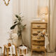Oak chest of drawers with 5 drawers – restored