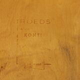 1 of 2 Yngve Ekström Kontiki Chair for Hugo Troeds, Swedish 1960s Vintage