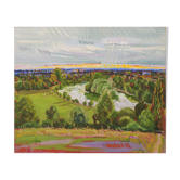 Richmond Terrace Sunset, En Plein Air