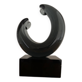 Glass sculpture