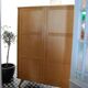 Cabinet vintage wood and rattan