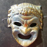 Bronze mask