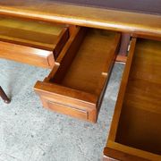 St Louis 16th solid cherry writing desk mid 20th century