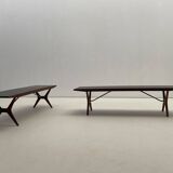 Table basse moderne suédoise en teck par Jo Carlsson, 1960
