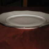 6 Art Deco flat plates, in Limoges porcelain
