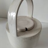 Raku style teapot