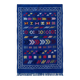 Small Moroccan Sabra rug blue 100x150 cm