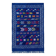 Small Moroccan Sabra rug blue 100x150 cm
