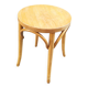Vintage curved wooden stool