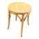 Vintage curved wooden stool