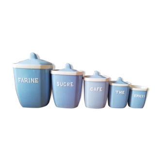 Série de pots à épices