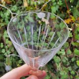6 wine / port glasses in Baccarat cut crystal? 1930s