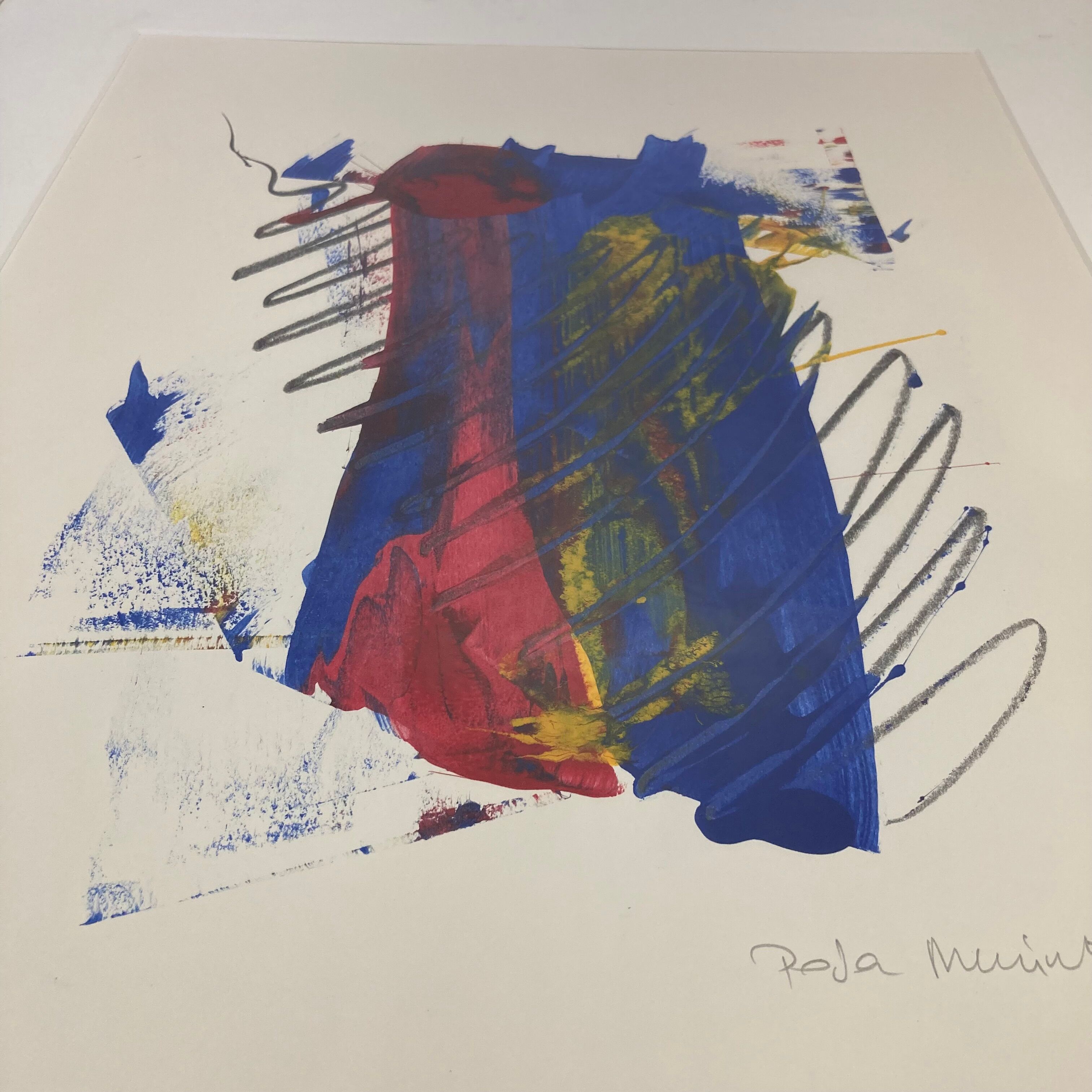 Suite of four scandinavian design compositions "Peder Meinert"