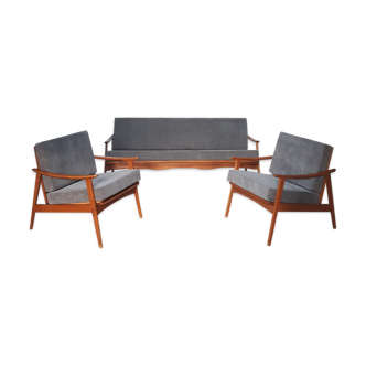 All bench and 2 armchairs scandinavian