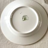 6 vintage Slave dessert plates