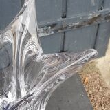 Daum crystal vase from the 70s height 28cm