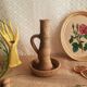 Candle holder terracotta cellar rat Orezza Campo Piano Corsica - Vintage