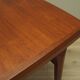 Teak table, Danish design, 1970s, production: Denmark