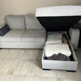 Sofa 4 places convertible